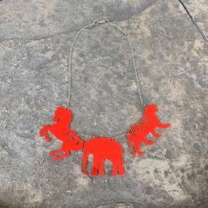 Perspex Animal Necklace